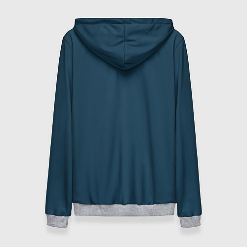 Женская толстовка Spike Spiegel blue / 3D-Меланж – фото 2