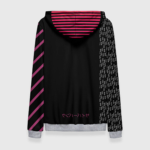 Женская толстовка Евангелион Ева 01 / 3D-Меланж – фото 2