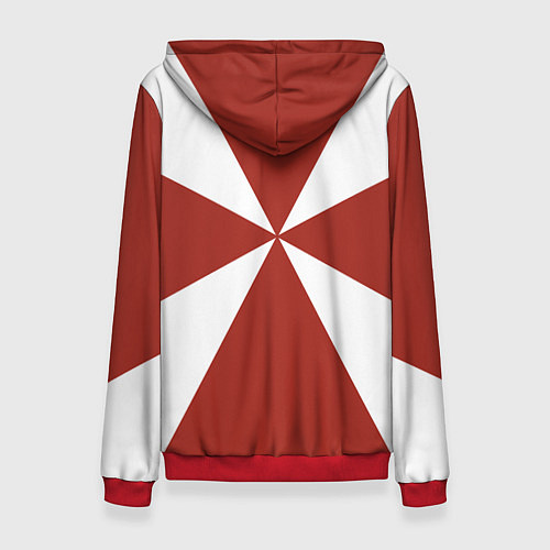 Женская толстовка Росгвардия - герб / 3D-Красный – фото 2