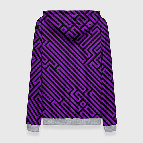 Женская толстовка Крыса в толстовке - да я крыса / 3D-Меланж – фото 2