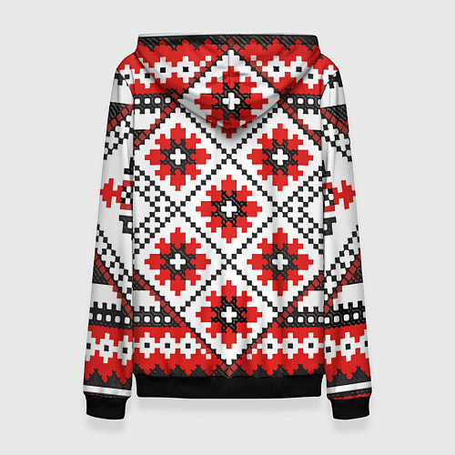 Женская толстовка Удмурт мода / 3D-Черный – фото 2