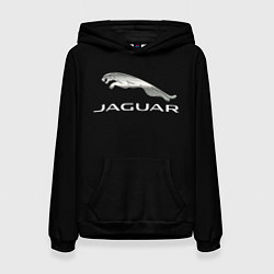 Толстовка-худи женская Jaguar sport brend, цвет: 3D-черный