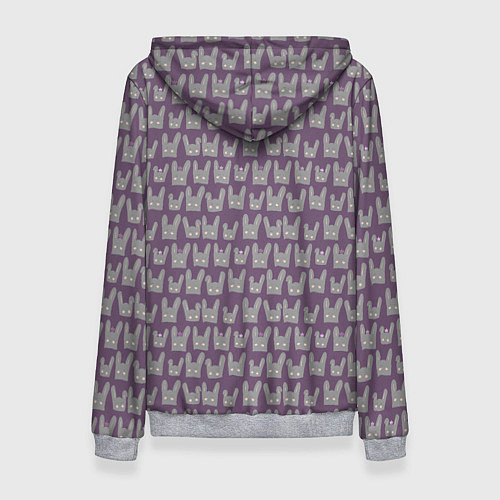 Женская толстовка Спящие зайки / 3D-Меланж – фото 2