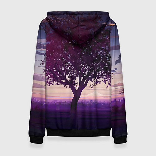 Женская толстовка Love Money Rock-n-Roll сакура / 3D-Черный – фото 2