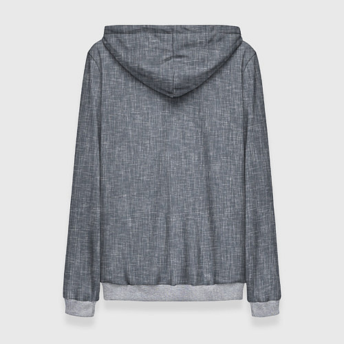 Женская толстовка Текстура серый однотонный / 3D-Меланж – фото 2