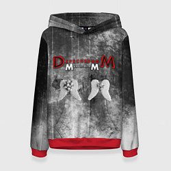 Толстовка-худи женская Depeche Mode - Memento Mori gothic, цвет: 3D-красный