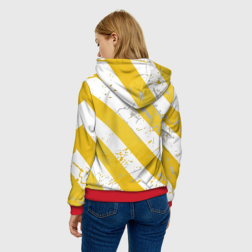 Женская толстовка Правила гаража / 3D-Красный – фото 4