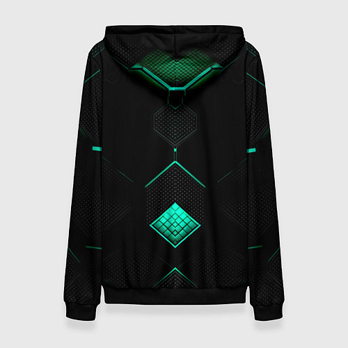 Женская толстовка Доспехи будущего / 3D-Черный – фото 2