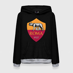 Женская толстовка Roma fc club sport