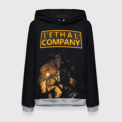 Толстовка-худи женская Lethal Company, цвет: 3D-меланж