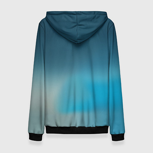 Женская толстовка Абстрактный гамбургер в форме куба / 3D-Черный – фото 2