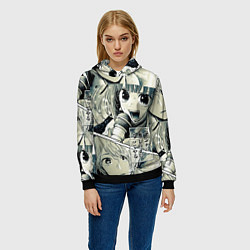 Толстовка-худи женская Звездное дитя, цвет: 3D-черный — фото 2