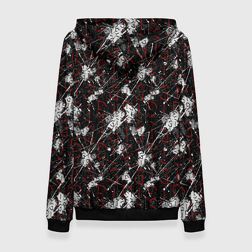 Женская толстовка Пауэр - Chainsaw Man / 3D-Черный – фото 2