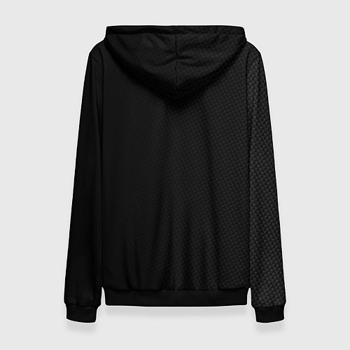 Женская толстовка Mitsubishi - carbon and metal / 3D-Черный – фото 2