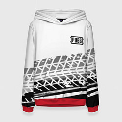 Толстовка-худи женская PUBG online game, цвет: 3D-красный