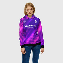 Толстовка-худи женская Valencia legendary sport grunge, цвет: 3D-черный — фото 2