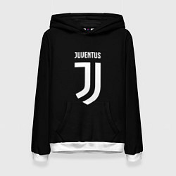 Женская толстовка Juventus sport fc белое лого