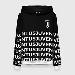 Женская толстовка Juventus pattern fc club steel