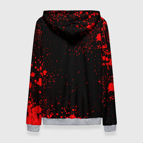 Женская толстовка Клеймо жертвы и брызги - Аниме Берсерк / 3D-Меланж – фото 2