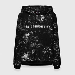 Толстовка-худи женская The Cranberries black ice, цвет: 3D-черный