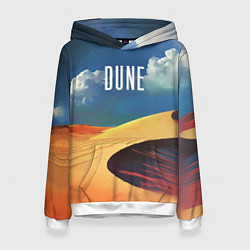 Толстовка-худи женская Sands - Dune, цвет: 3D-белый