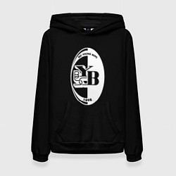 Толстовка-худи женская Young boys fc club sport, цвет: 3D-черный
