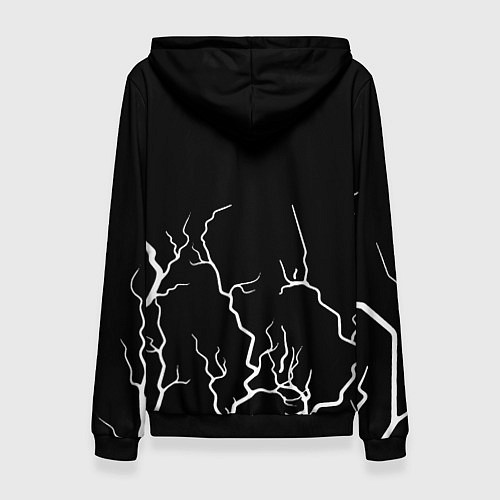 Женская толстовка Rainbow six night city / 3D-Черный – фото 2