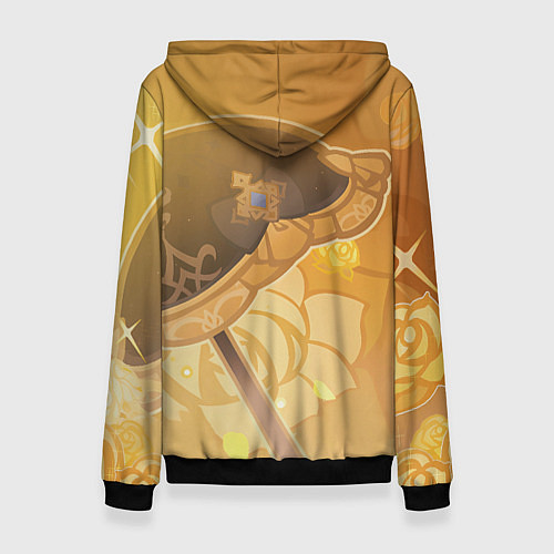 Женская толстовка Navia Genshin Impact / 3D-Черный – фото 2