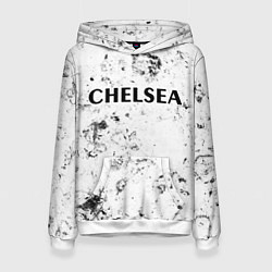 Толстовка-худи женская Chelsea dirty ice, цвет: 3D-белый
