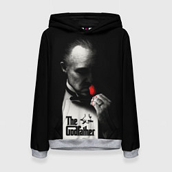 Толстовка-худи женская The Godfather - Don Vito, цвет: 3D-меланж