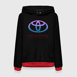 Женская толстовка Toyota neon steel