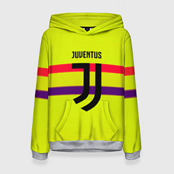 Толстовка-худи женская Juventus sport line, цвет: 3D-меланж