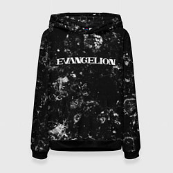 Женская толстовка Evangelion black ice