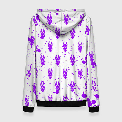 Женская толстовка The Elder scrolls pattern game / 3D-Черный – фото 2