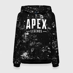 Толстовка-худи женская Apex Legends black ice, цвет: 3D-черный
