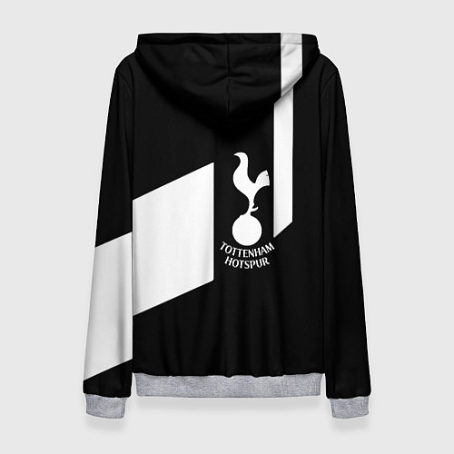 Женская толстовка Тоттенхэм геометрия / 3D-Меланж – фото 2