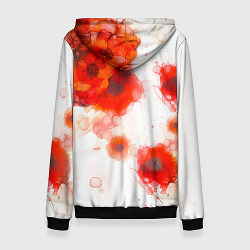 Женская толстовка Катрина Санта Муэрте / 3D-Черный – фото 2