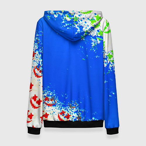 Женская толстовка The Witcher logo horror / 3D-Черный – фото 2