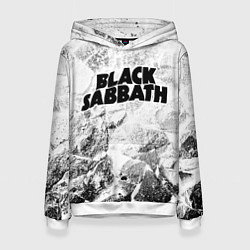 Толстовка-худи женская Black Sabbath white graphite, цвет: 3D-белый