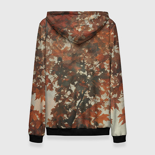 Женская толстовка Ксеноморф в клетчатом шарфе / 3D-Черный – фото 2