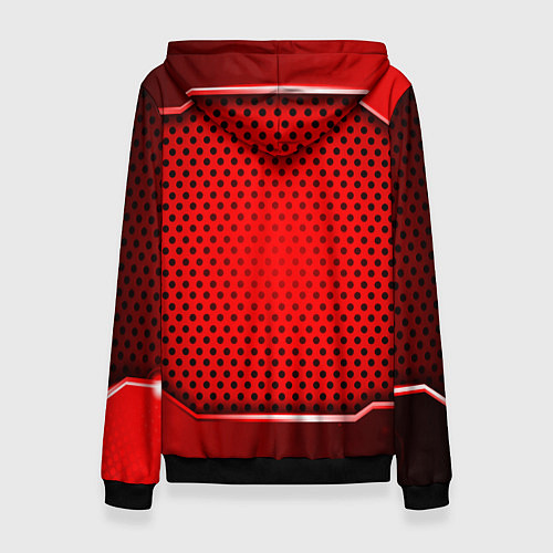 Женская толстовка AUDI текстура металик / 3D-Черный – фото 2