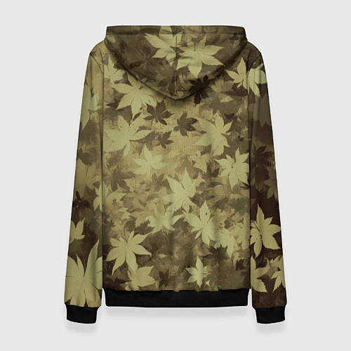 Женская толстовка Хищник в шарфе / 3D-Черный – фото 2