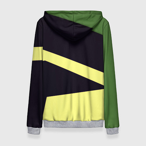 Женская толстовка Arsenal geometry / 3D-Меланж – фото 2