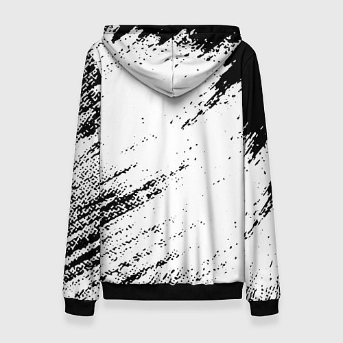 Женская толстовка The Elder Scrolls чёрно белые краски / 3D-Черный – фото 2