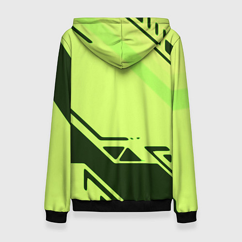 Женская толстовка Valentinos geometry steel / 3D-Черный – фото 2