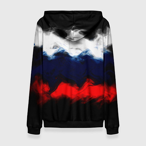 Женская толстовка Wartunder Russia краски / 3D-Черный – фото 2