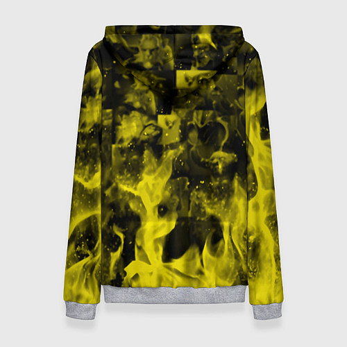 Женская толстовка Half life flame game / 3D-Меланж – фото 2