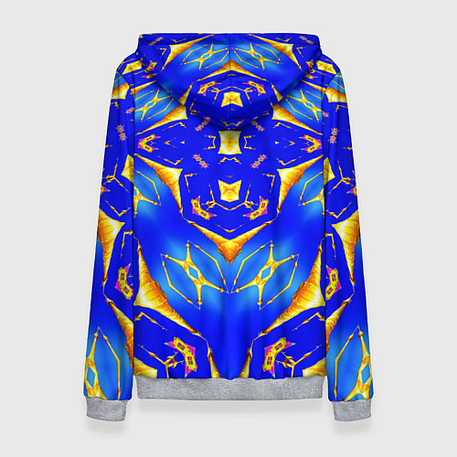 Женская толстовка Оптические стёкла абстракция / 3D-Меланж – фото 2