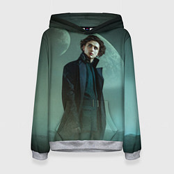 Толстовка-худи женская Timothee Chalamet in the desert, цвет: 3D-меланж