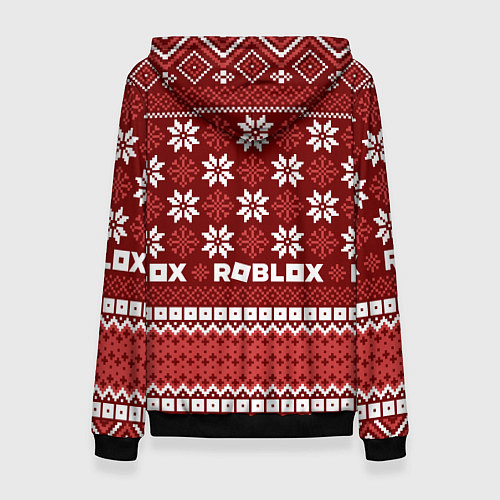Женская толстовка Новогодний свитер ugly Roblox / 3D-Черный – фото 2